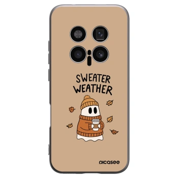 Picasee silikónový čierny obal pre Honor Magic8 Pro 5G - Sweater ghost