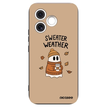 Picasee silikónový čierny obal pre Honor 600 Lite - Sweater ghost