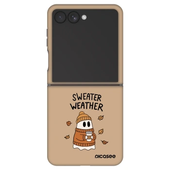 Obal pre Samsung Galaxy Z Flip7 5G - Sweater ghost