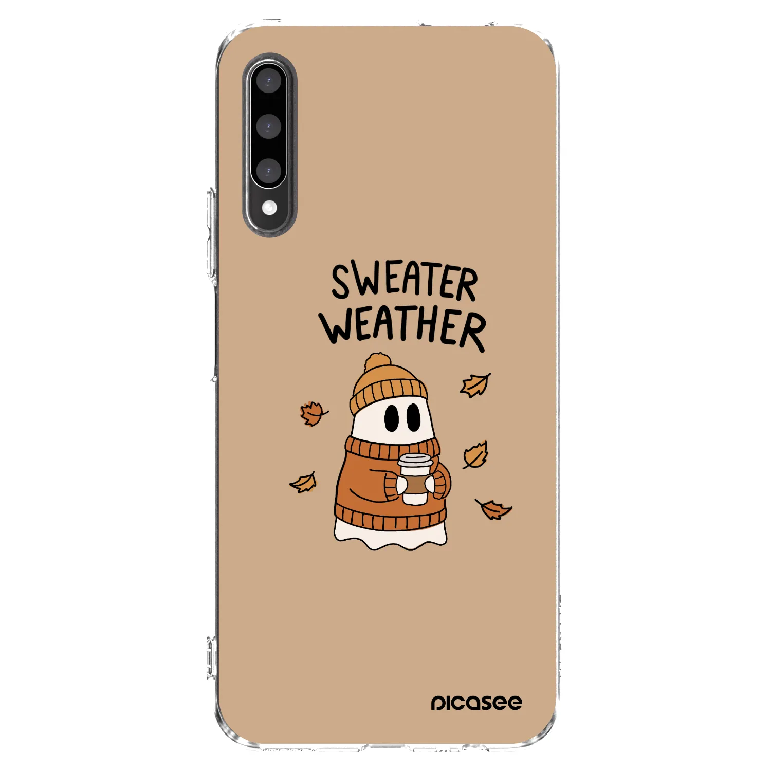 Picasee silikónový prehľadný obal pre Honor 9X Pro - Sweater ghost