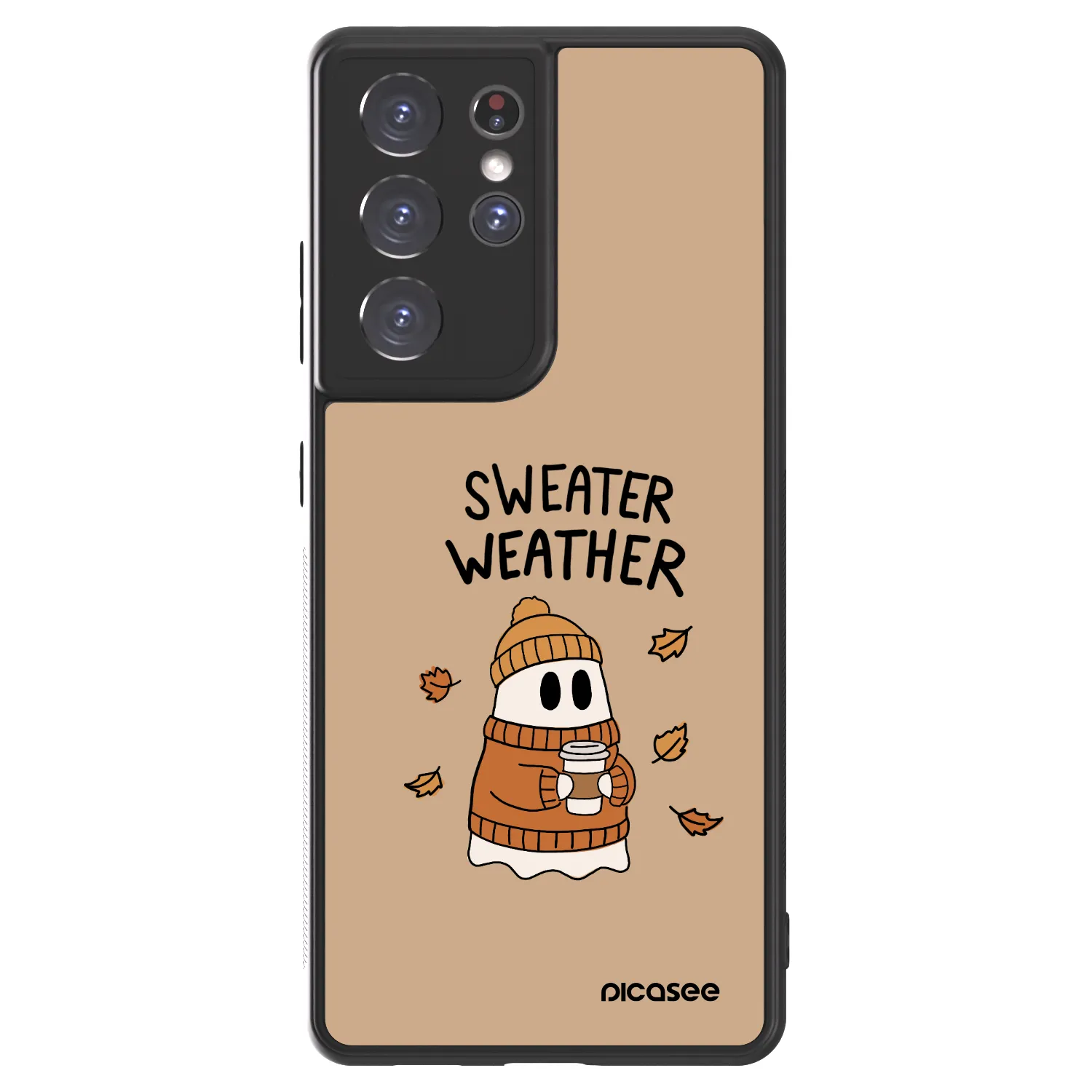 Picasee ULTIMATE CASE pro Samsung Galaxy S21 Ultra 5G G998B - Sweater ghost