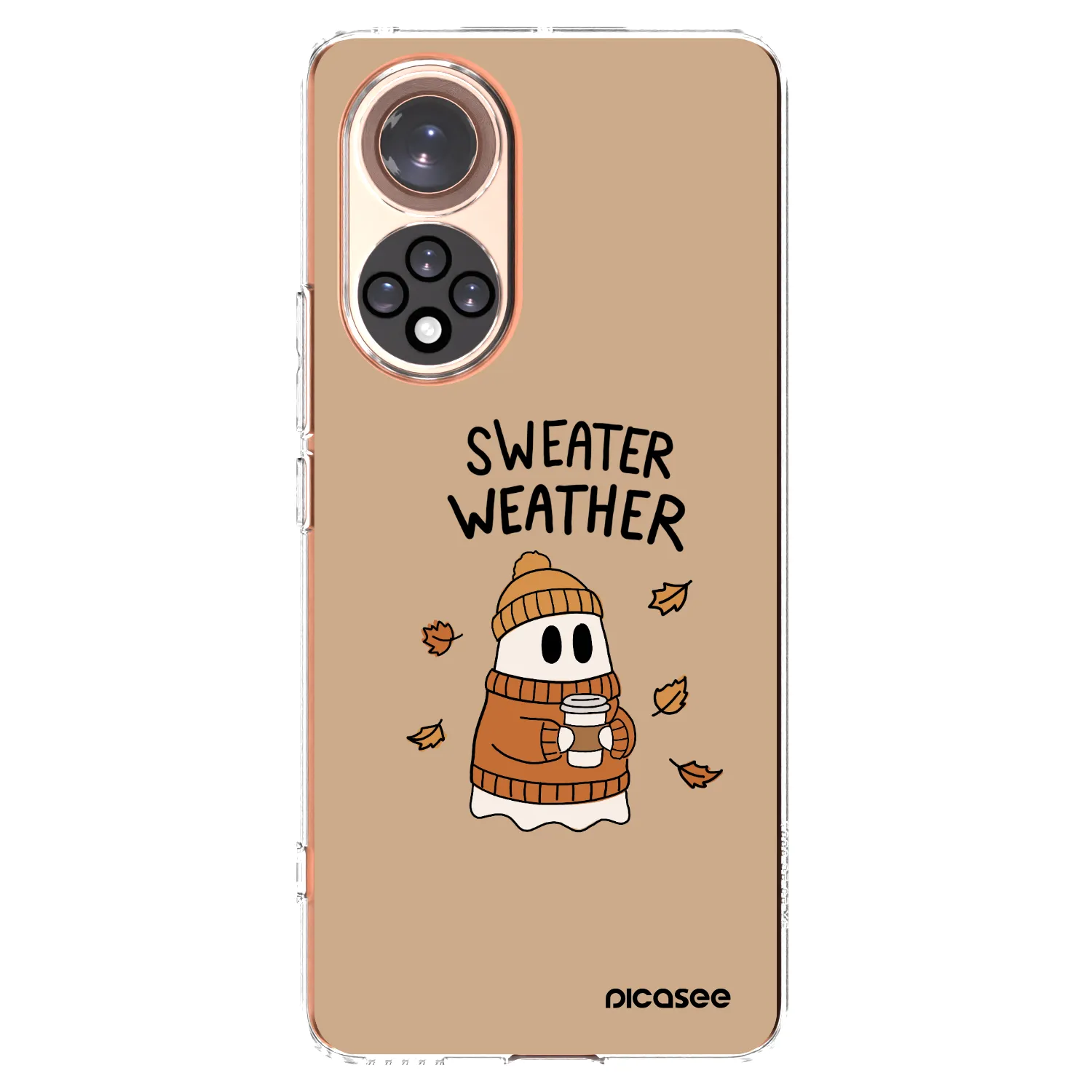 Picasee silikónový prehľadný obal pre Huawei Nova 9 - Sweater ghost