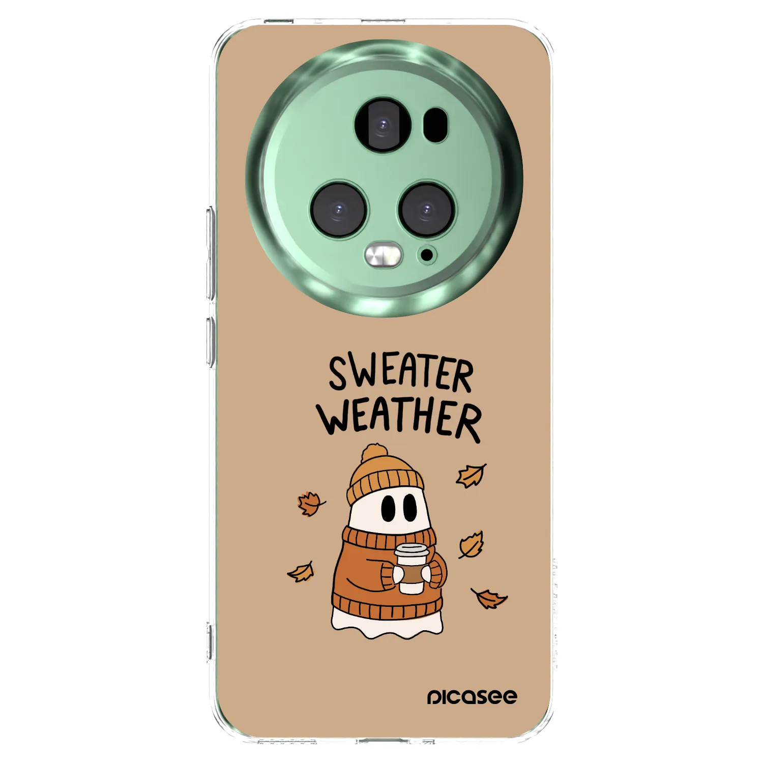 Picasee silikónový prehľadný obal pre Honor Magic5 Pro - Sweater ghost
