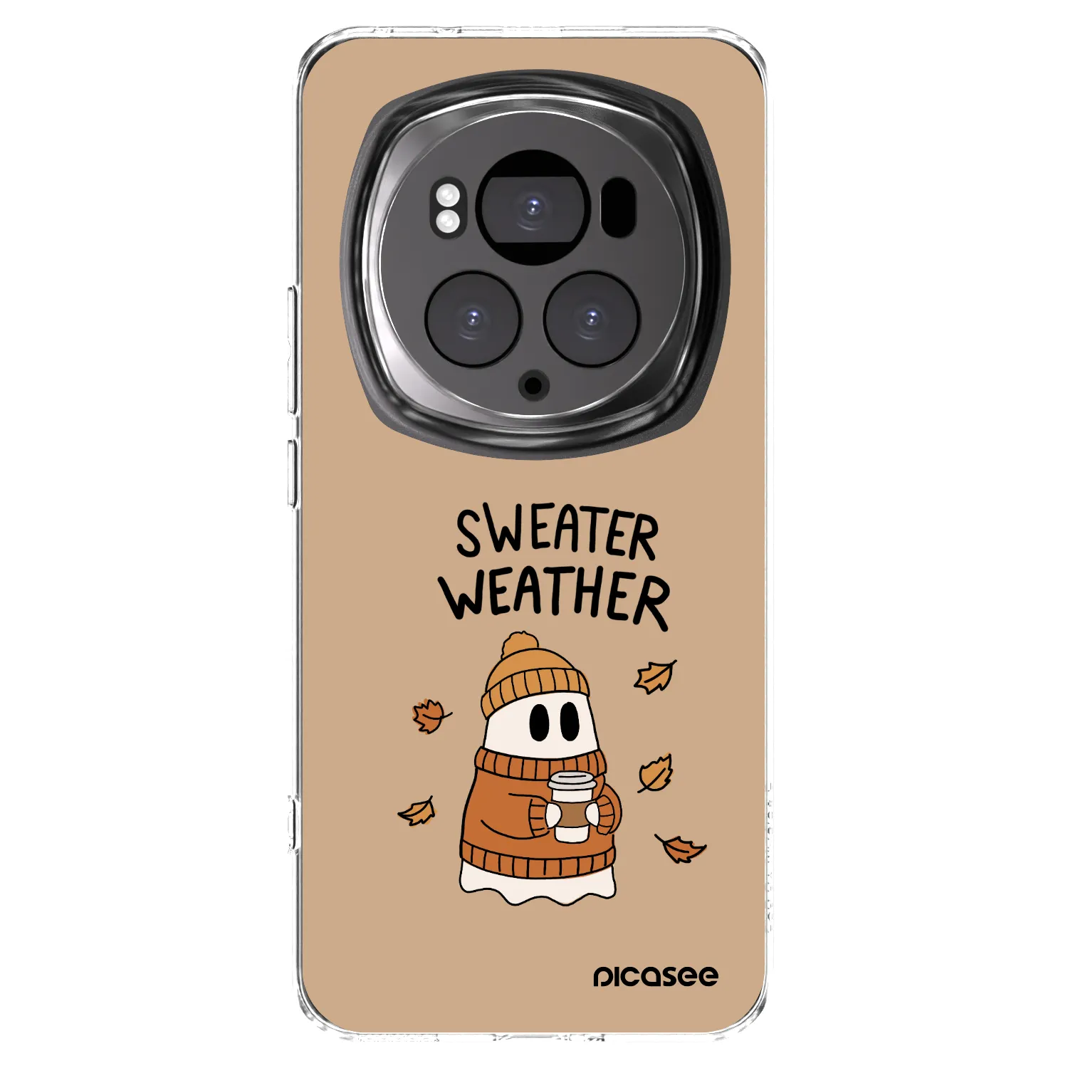 Picasee silikónový prehľadný obal pre Honor Magic6 Pro - Sweater ghost