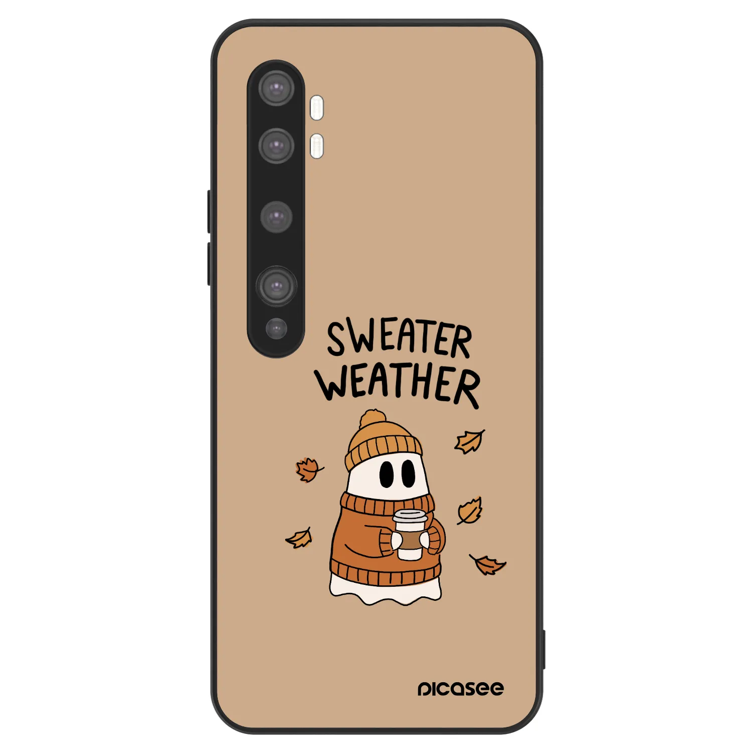 Picasee ULTIMATE CASE pro Xiaomi Mi Note 10 (Pro) - Sweater ghost