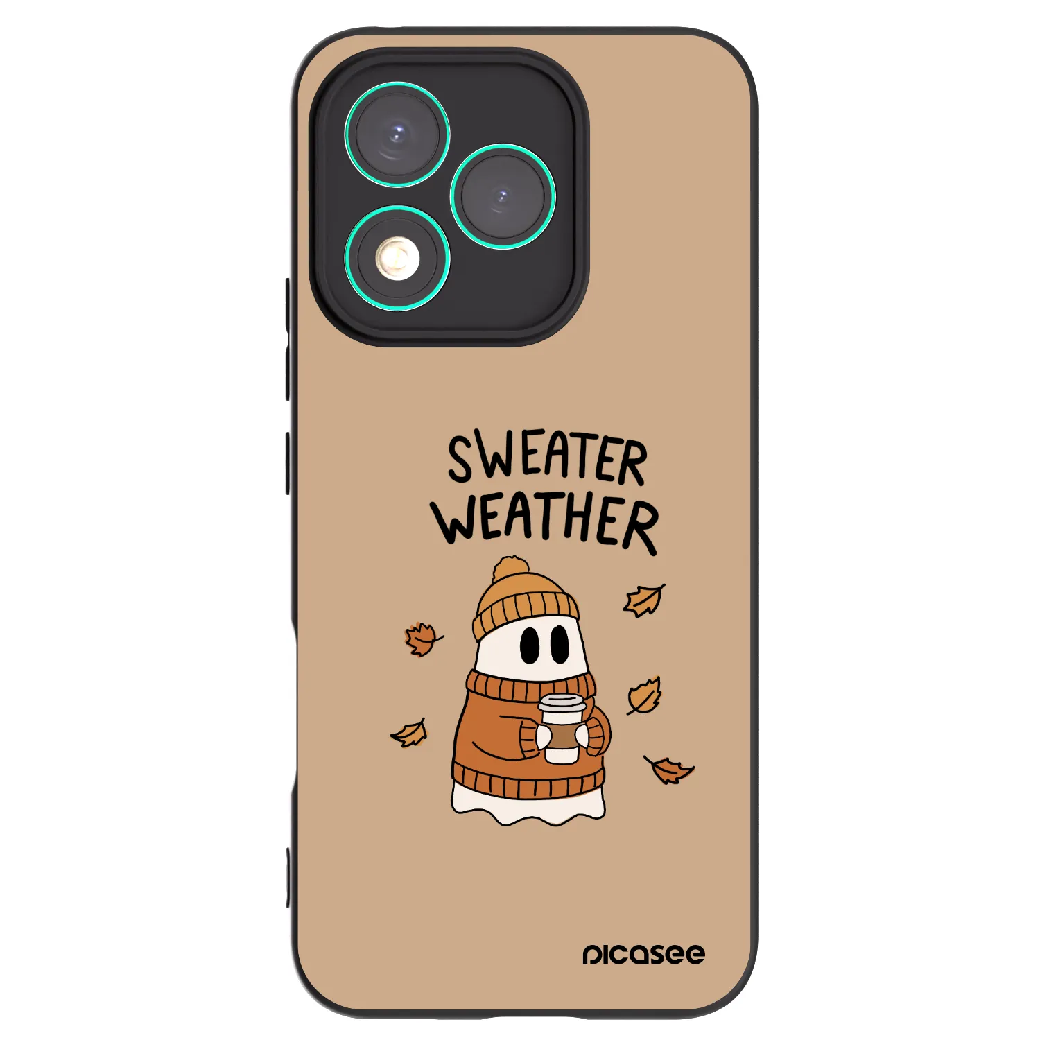 Picasee silikónový čierny obal pre Honor 400 Lite 5G - Sweater ghost