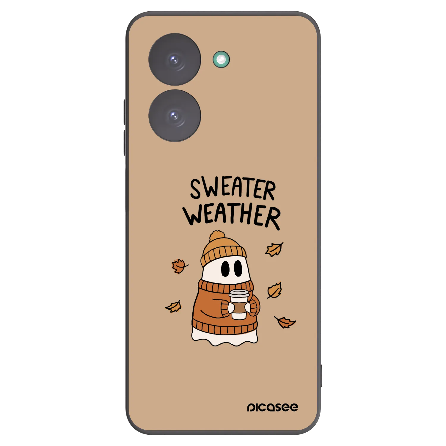 Picasee silikónový čierny obal pre Xiaomi Redmi A5 - Sweater ghost