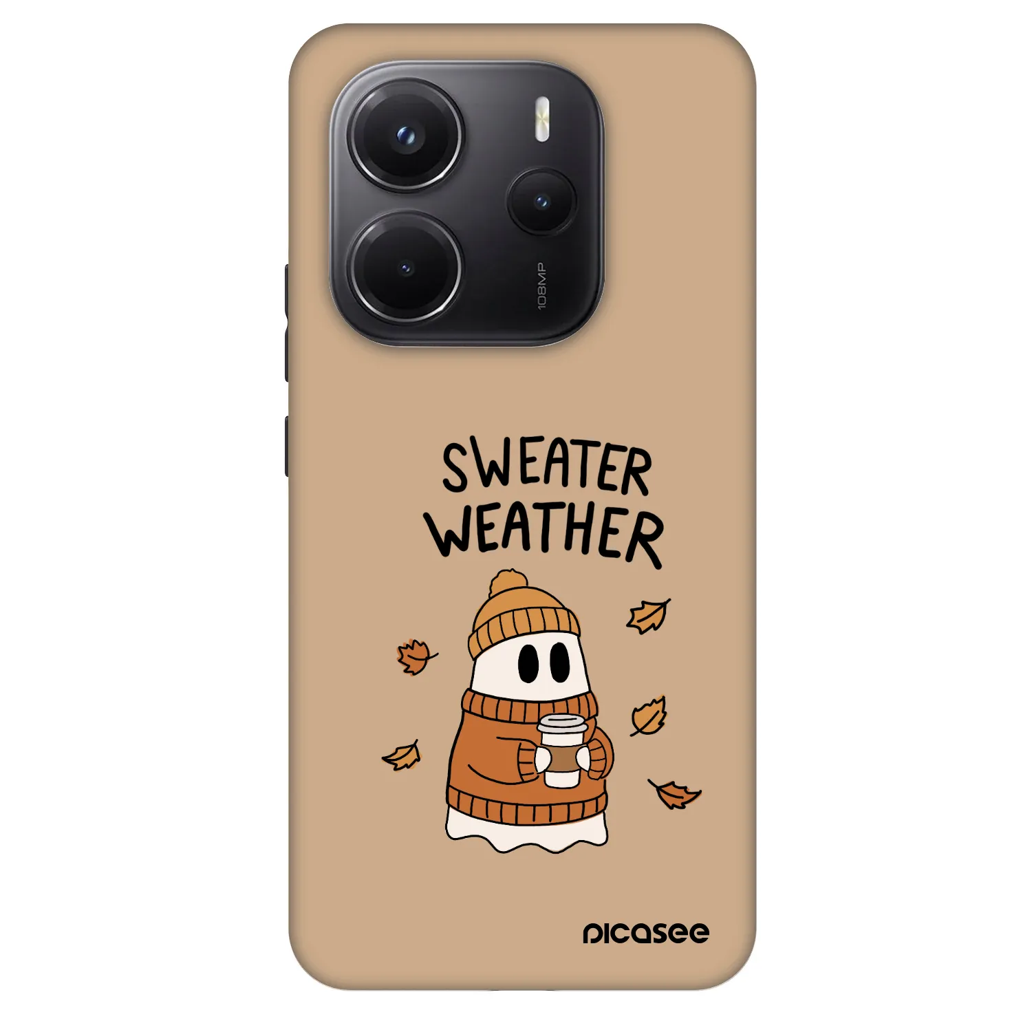 Picasee Fashion Case pre Xiaomi Redmi Note 14 5G - Sweater ghost