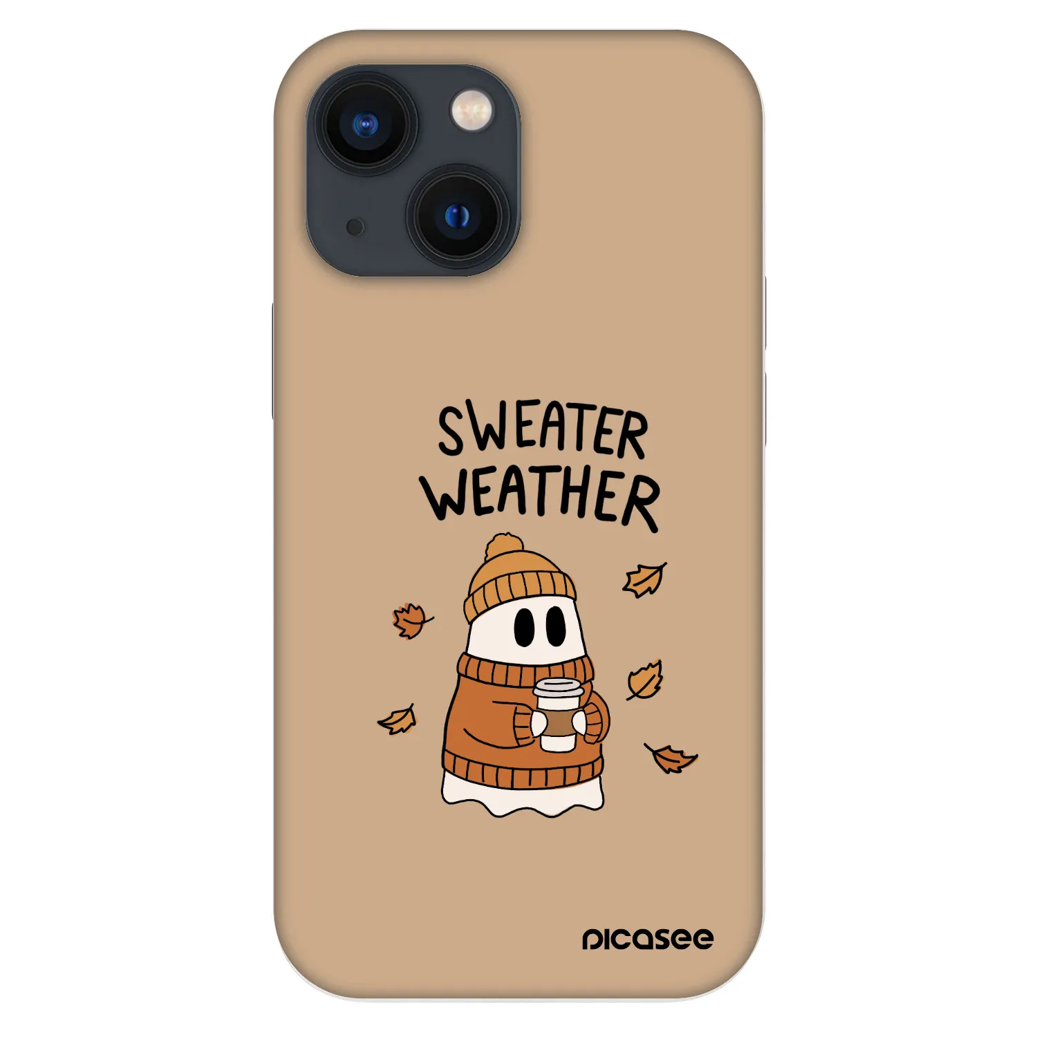 Picasee Fashion Case pre Apple iPhone 13 mini - Sweater ghost