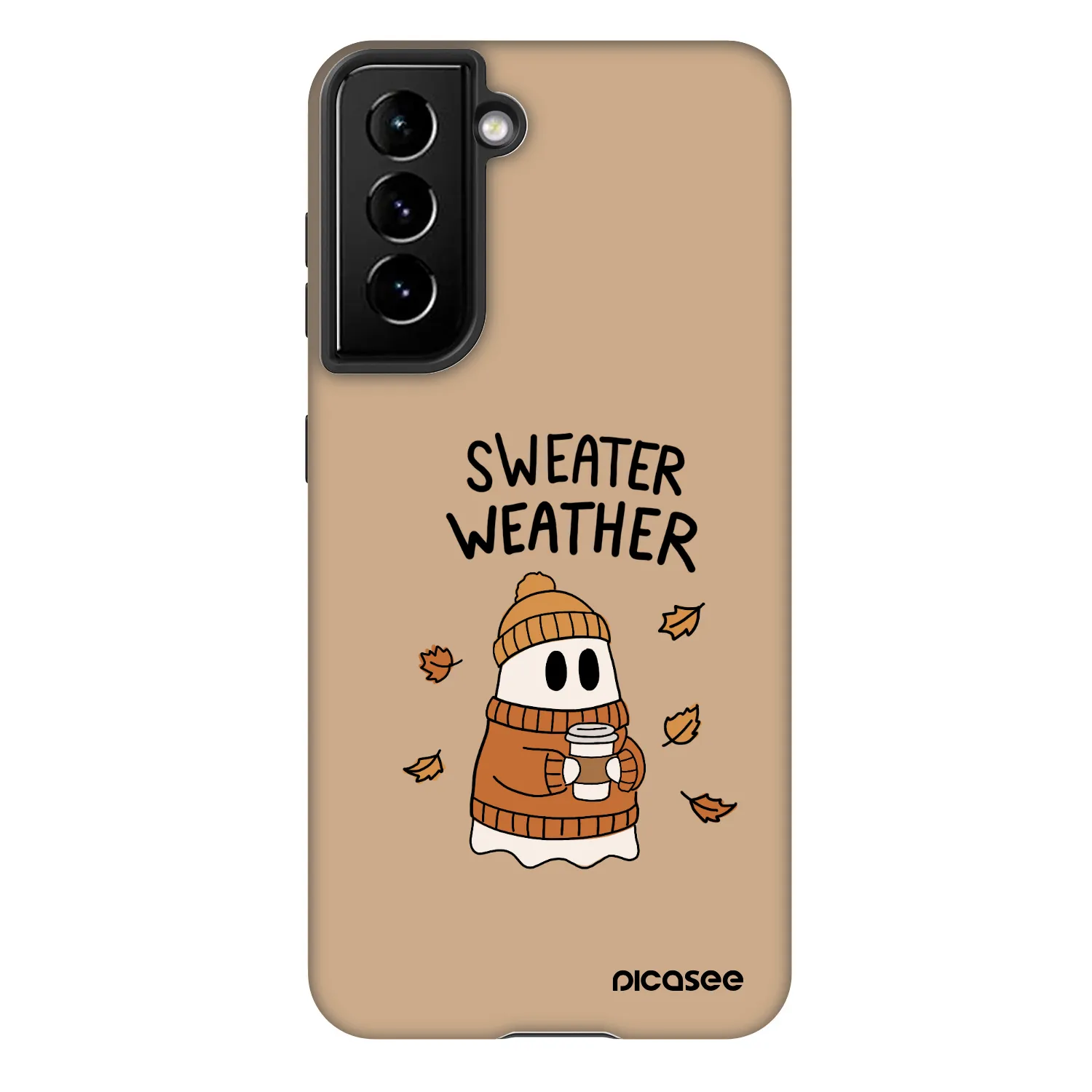 Picasee Fashion Case pre Samsung Galaxy S21 5G G991B - Sweater ghost