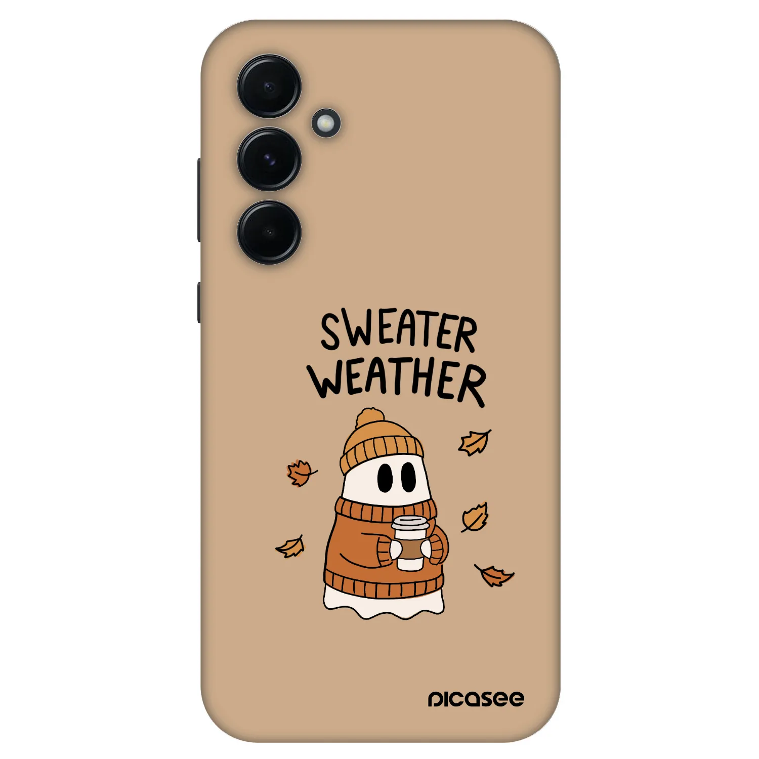 Picasee Fashion Case pre Samsung Galaxy A55 5G A556B - Sweater ghost