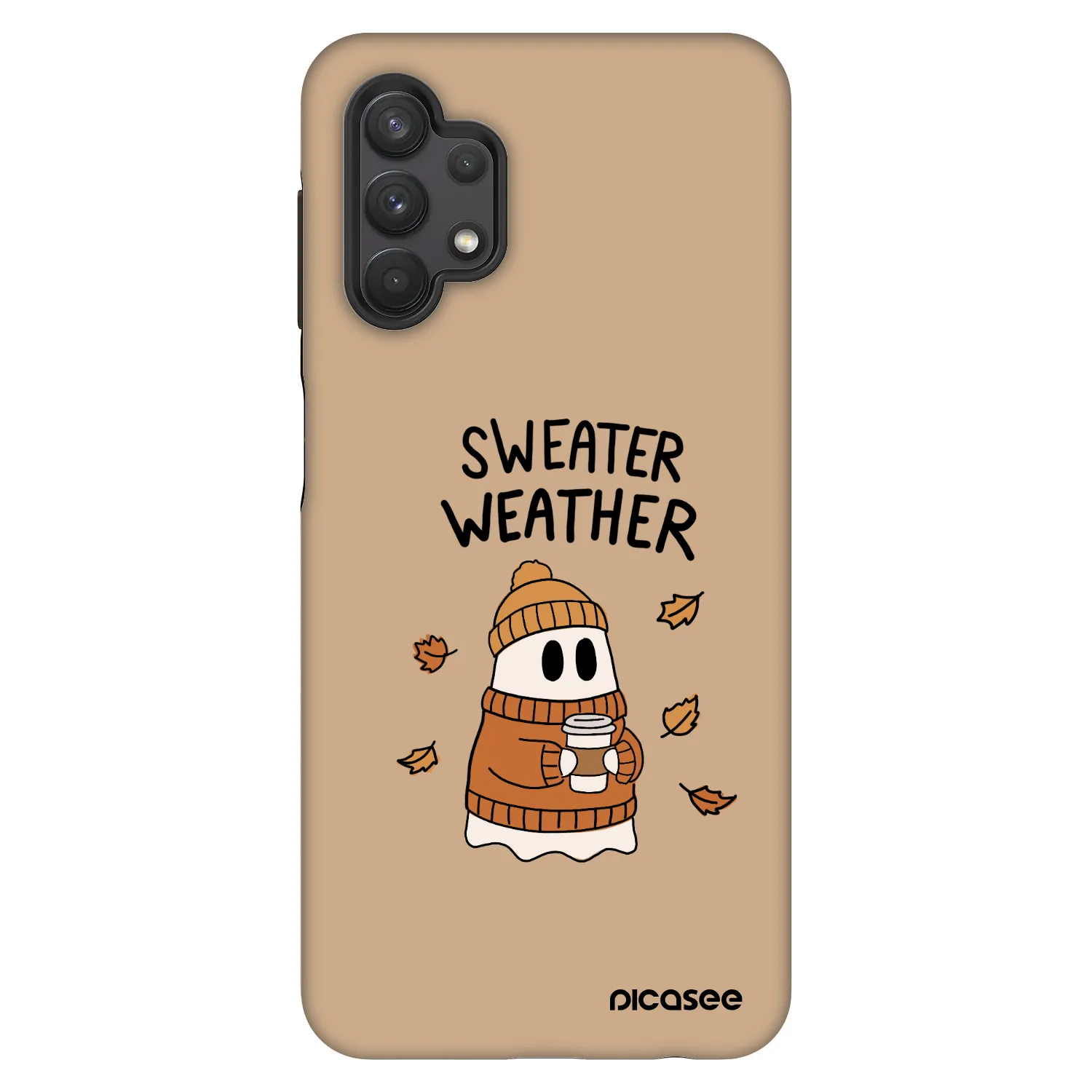Picasee Fashion Case pre Samsung Galaxy A32 5G A326B - Sweater ghost