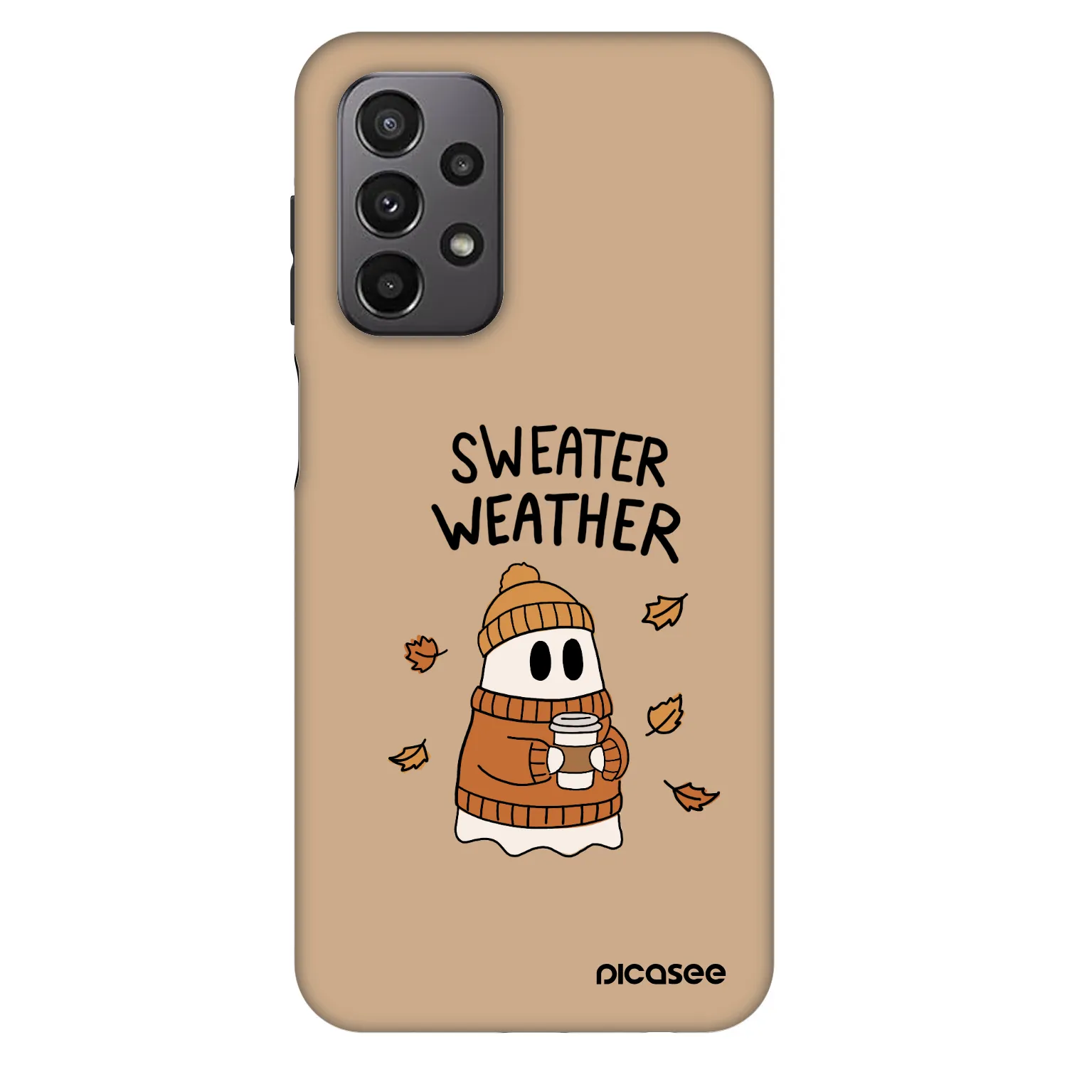 Picasee Fashion Case pre Samsung Galaxy A23 A236B 5G - Sweater ghost
