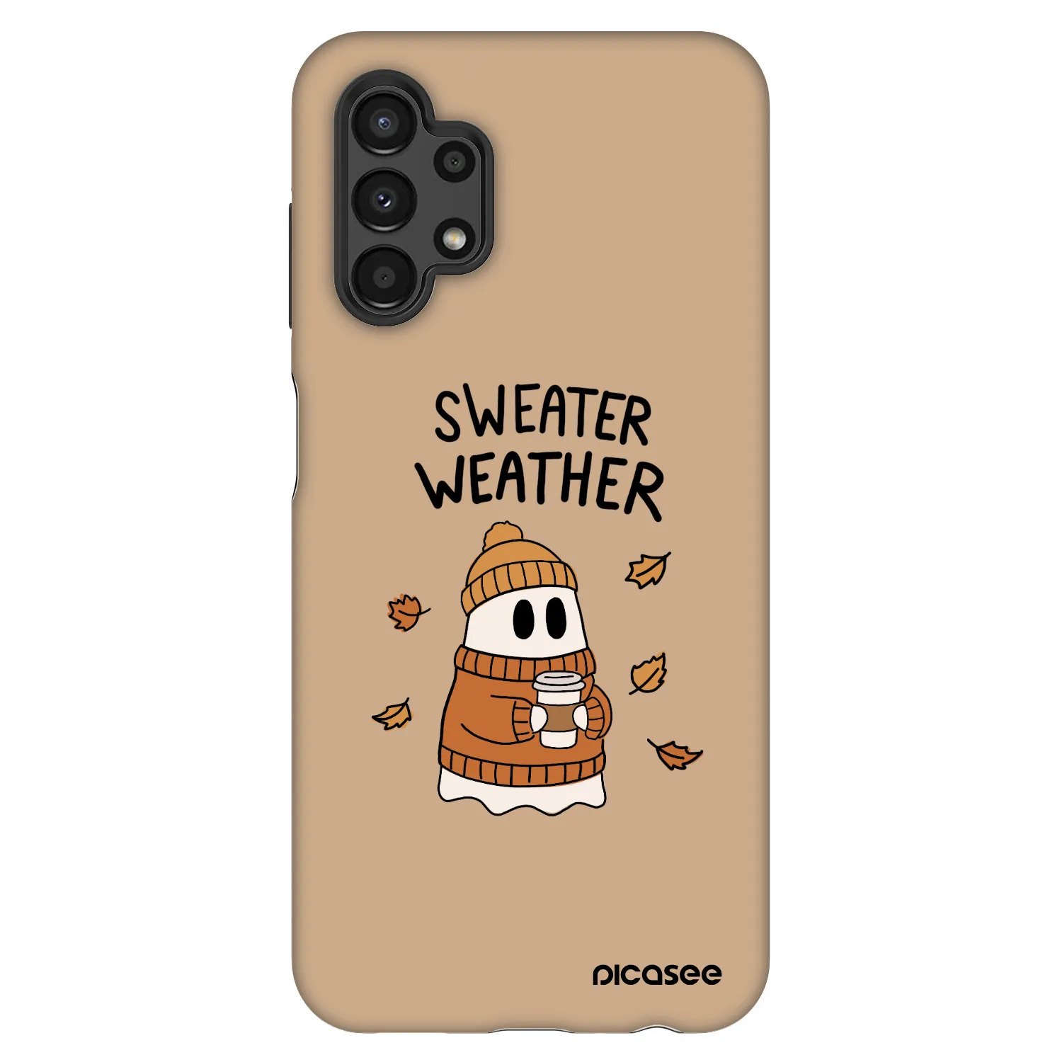 Picasee Fashion Case pre Samsung Galaxy A13 4G A135 - Sweater ghost