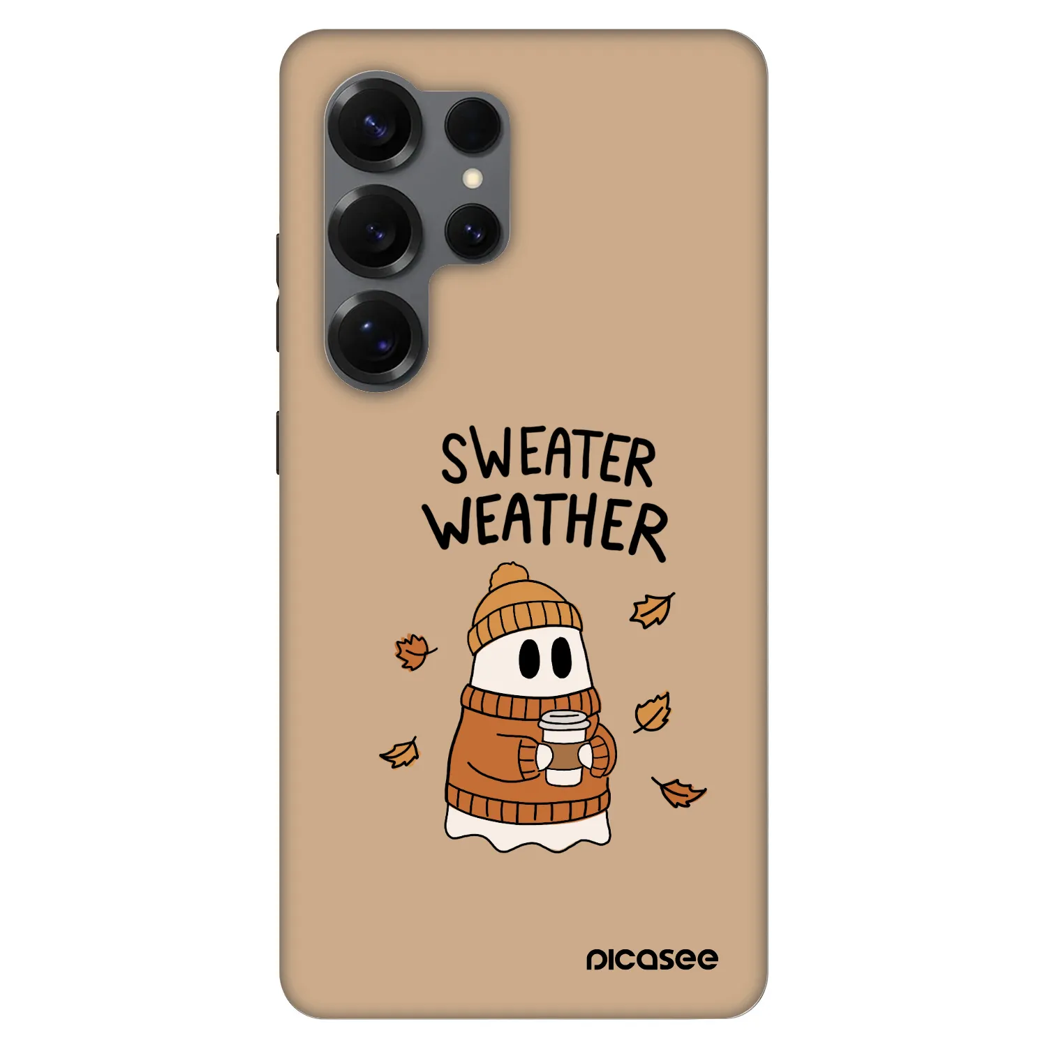 Picasee Fashion Case PowerShare pro Samsung Galaxy S25 Ultra 5G - Sweater ghost