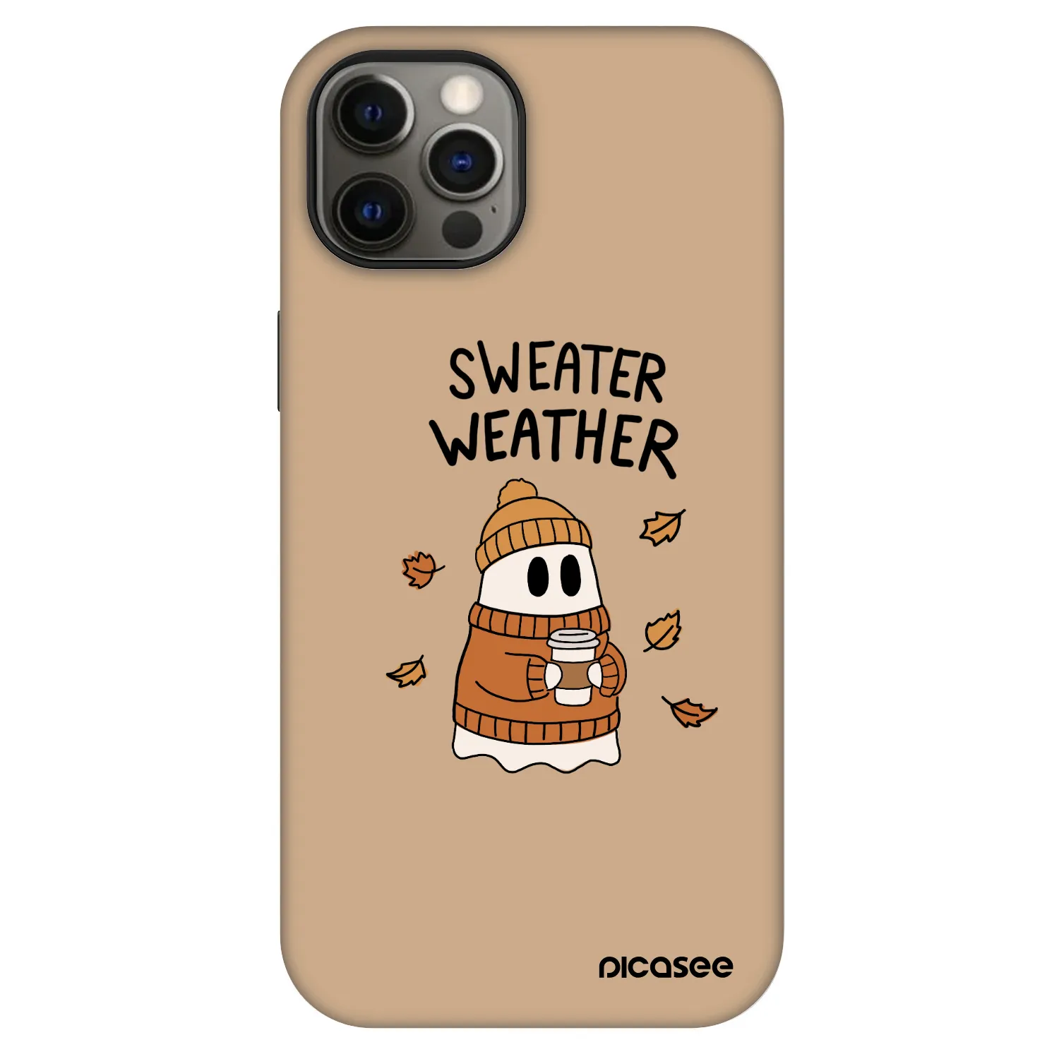 Picasee Fashion Case MagSafe pre Apple iPhone 12 Pro - Sweater ghost