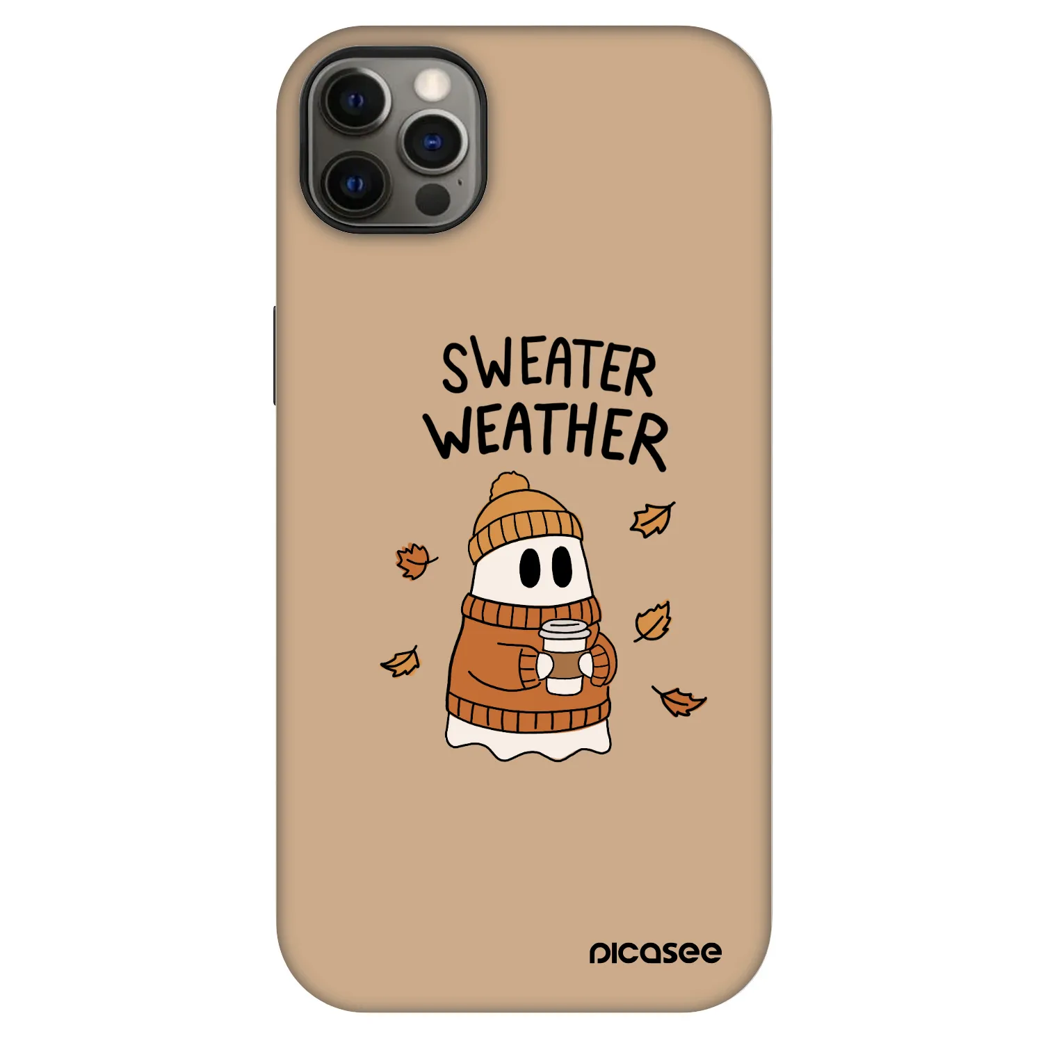Picasee Fashion Case MagSafe pre Apple iPhone 12 Pro Max - Sweater ghost