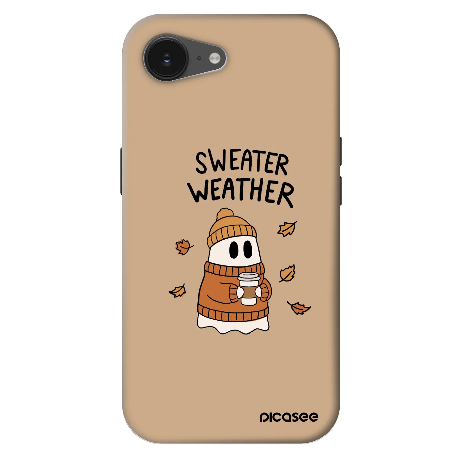 Picasee Fashion Case MagSafe pre Apple iPhone 16e - Sweater ghost