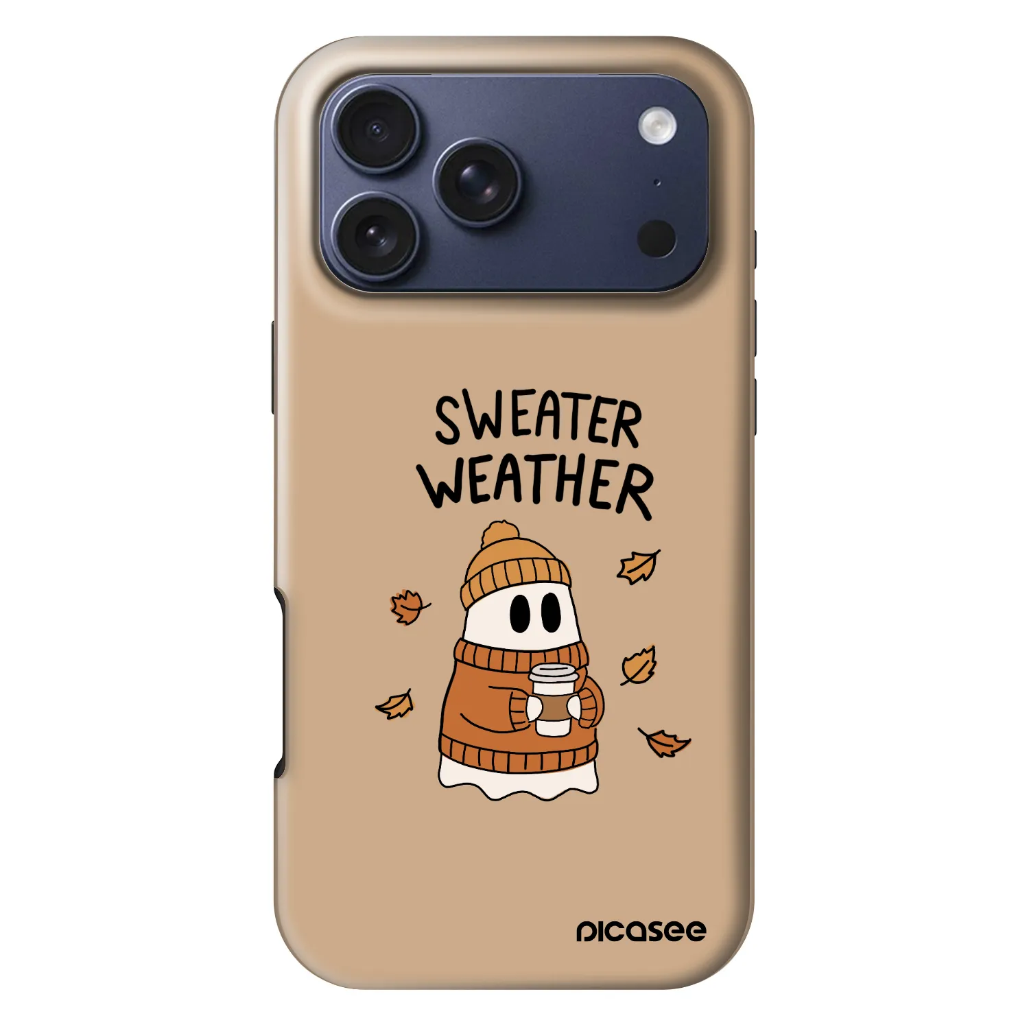 Picasee Fashion Case MagSafe pre Apple iPhone 17 Pro Max - Sweater ghost