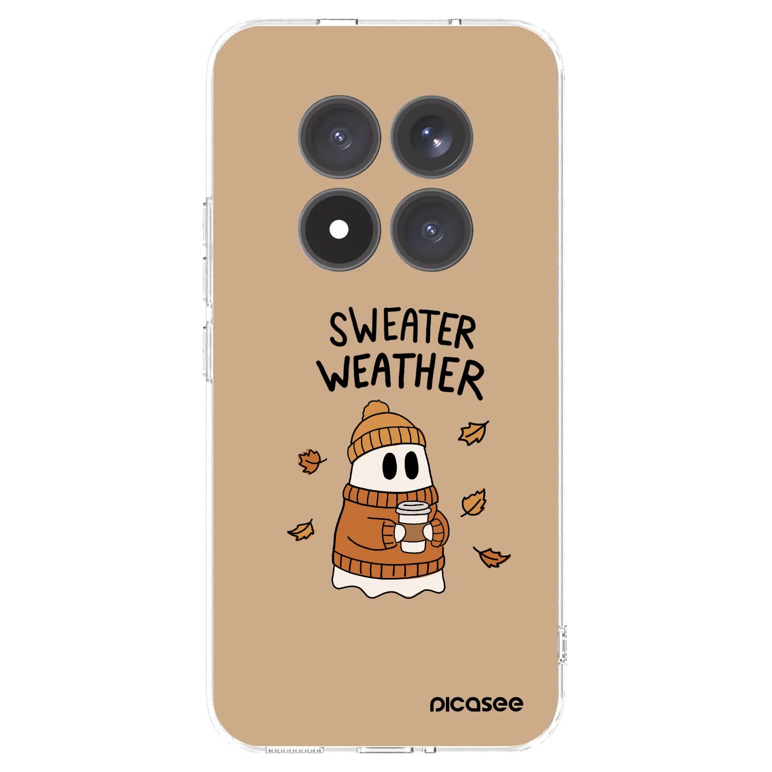 Picasee silikónový prehľadný obal pre Xiaomi Redmi Note 15 Pro+ - Sweater ghost