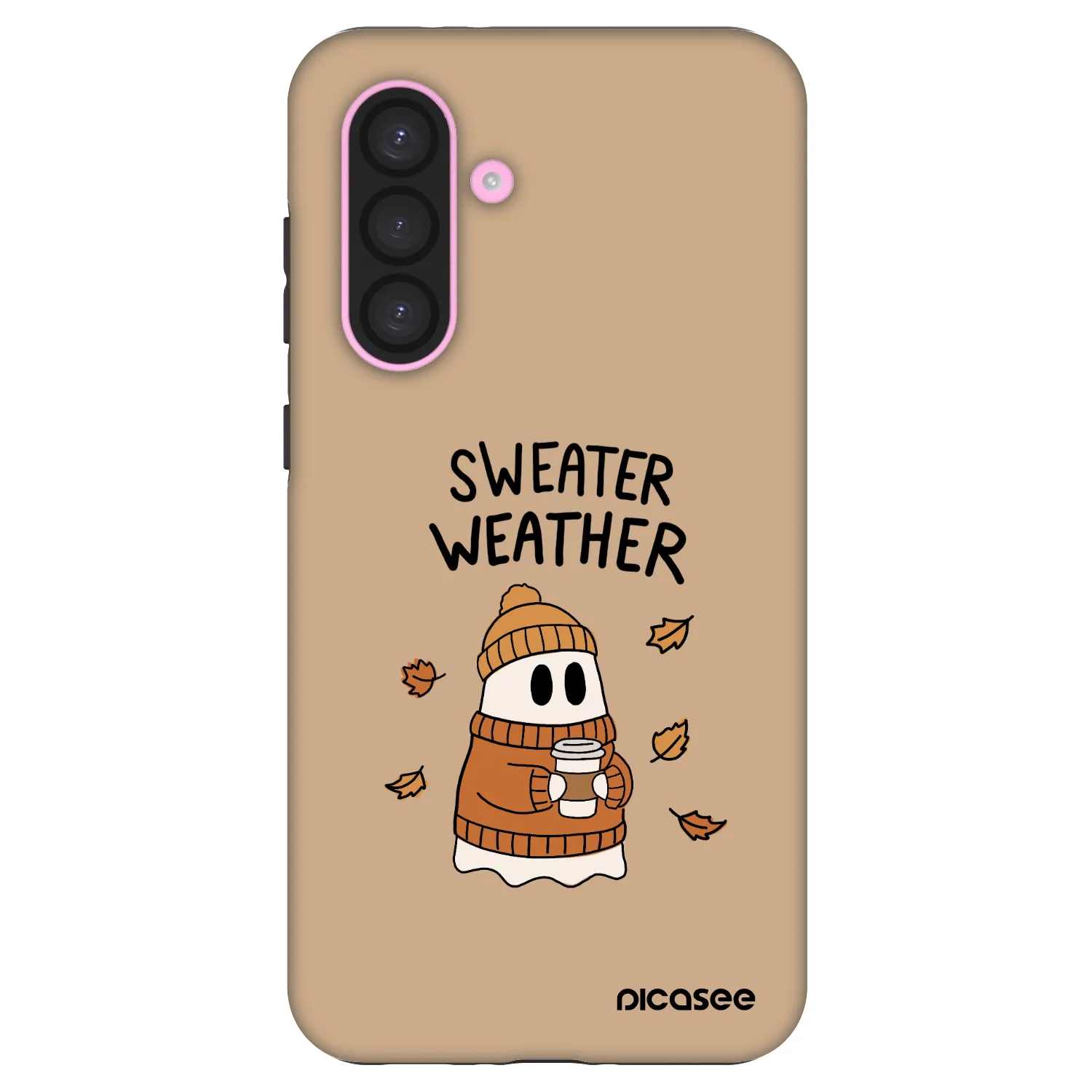 Picasee Fashion Case pre Samsung Galaxy A56 5G A566B - Sweater ghost