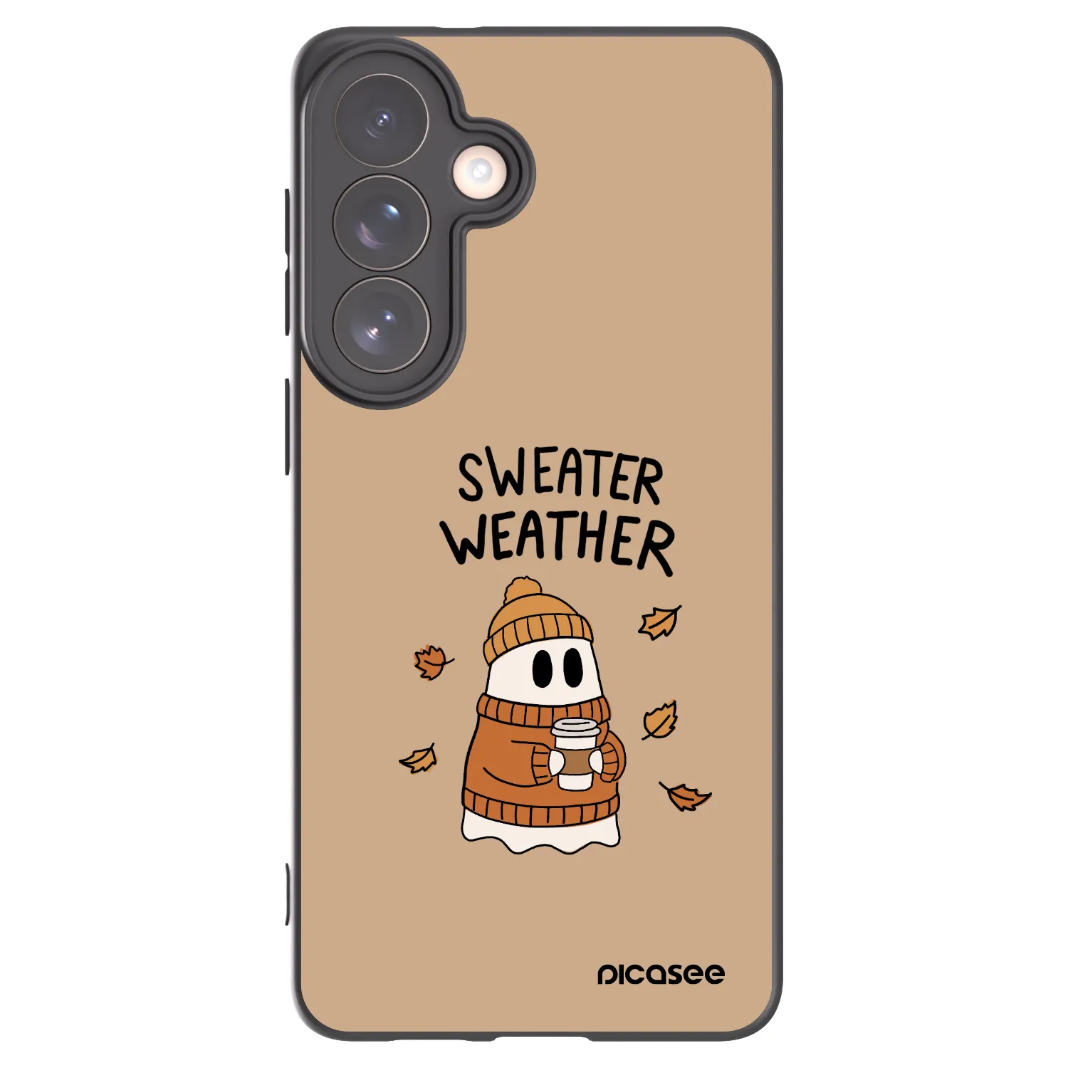 Picasee silikónový čierny obal pre Samsung Galaxy S26+ - Sweater ghost