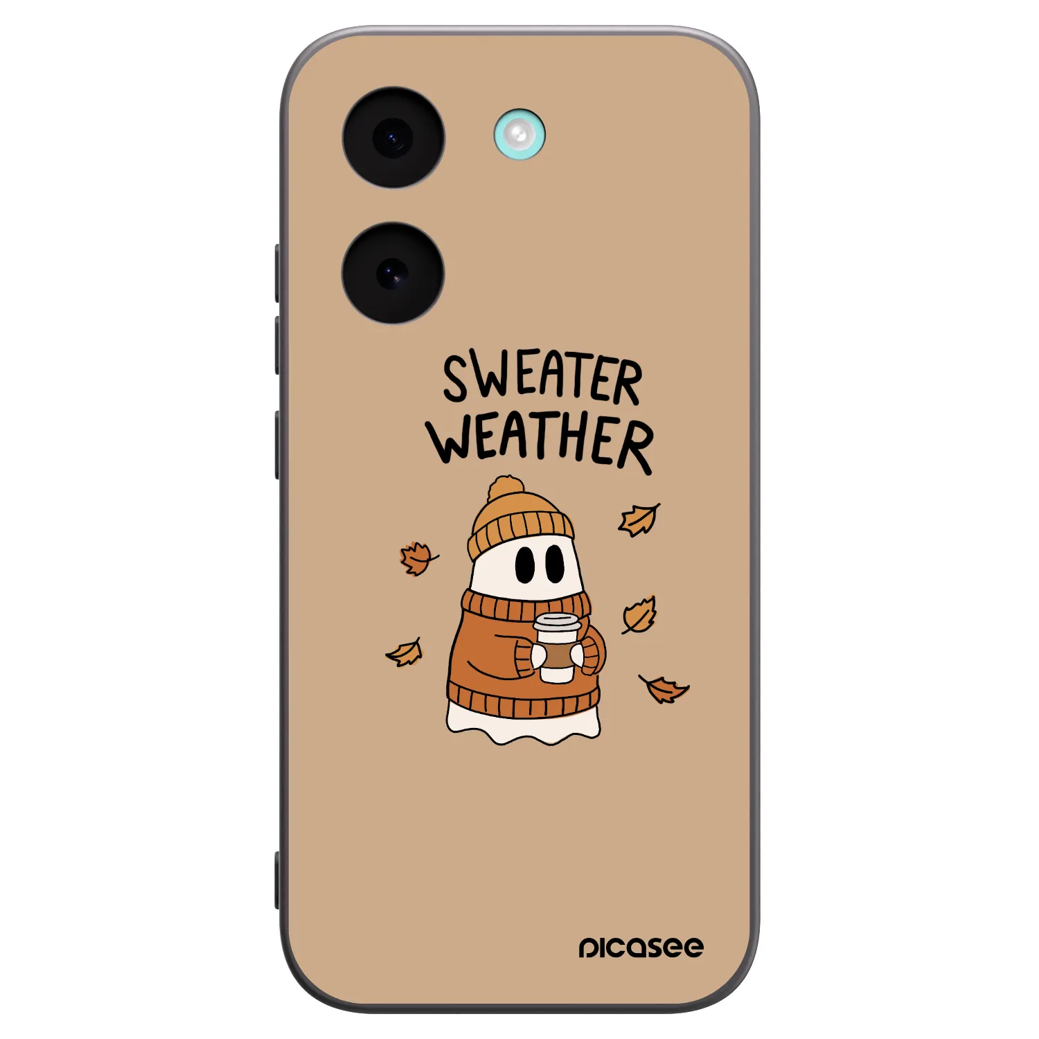 Picasee silikónový čierny obal pre Xiaomi Poco X8 Pro - Sweater ghost