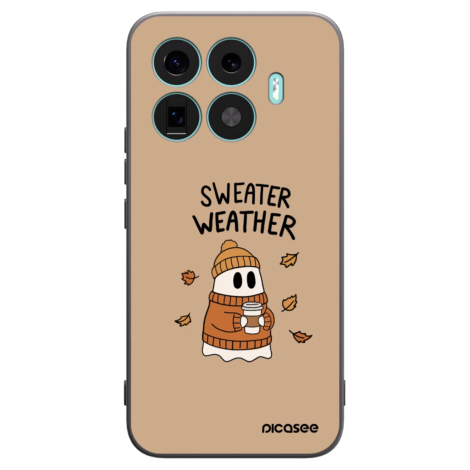 Picasee silikónový čierny obal pre Xiaomi 17T Pro - Sweater ghost