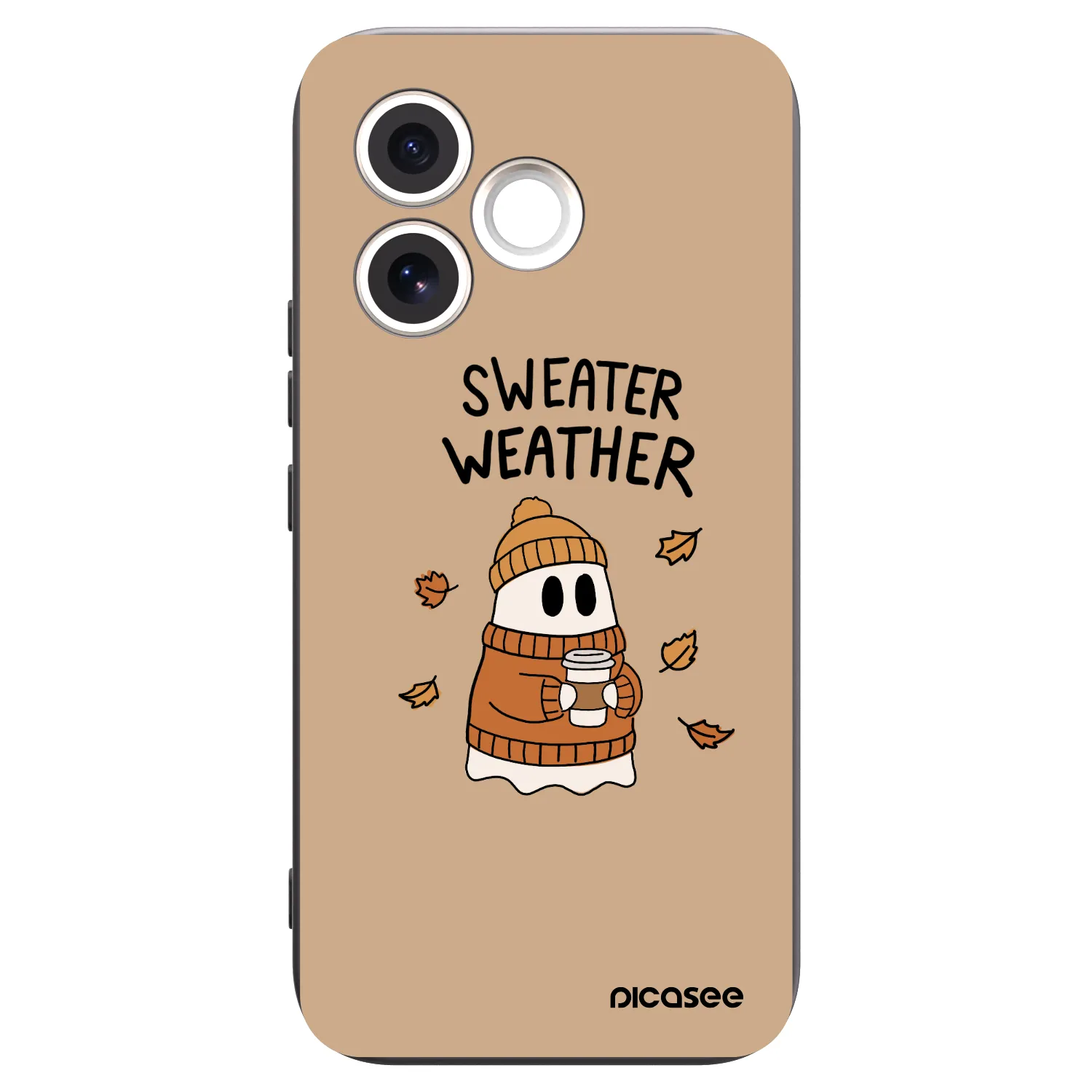 Picasee silikónový čierny obal pre Honor 600 Lite - Sweater ghost