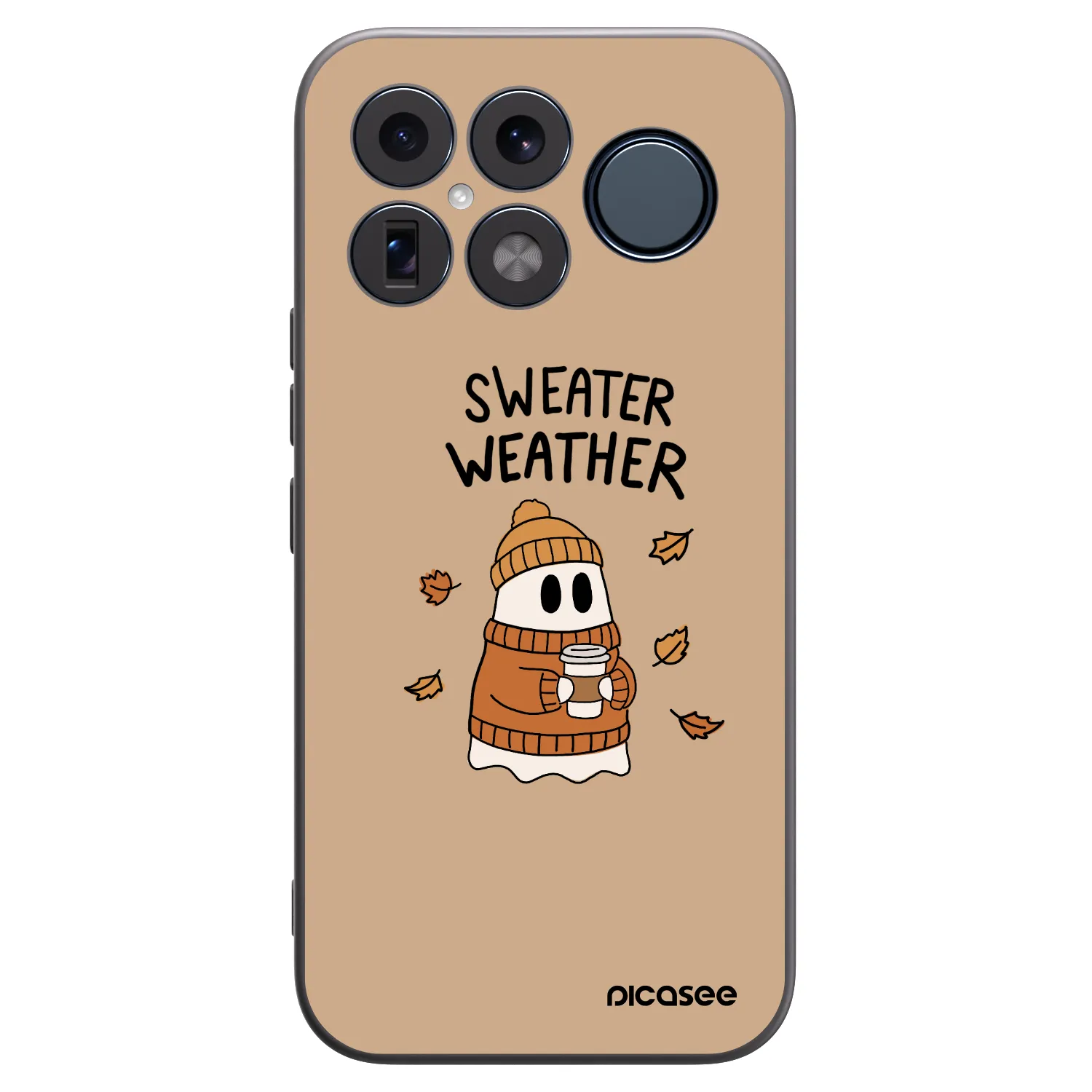 Picasee silikónový čierny obal pre Xiaomi Poco F8 Ultra - Sweater ghost
