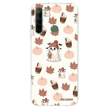 Silikónový prehľadný obal pre Realme 6i - Pumpkin spice