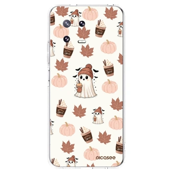 Picasee silikónový prehľadný obal pre Xiaomi 13 Pro - Pumpkin spice