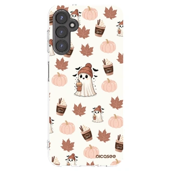 Picasee silikónový prehľadný obal pre Samsung Galaxy A14 5G A146P - Pumpkin spice