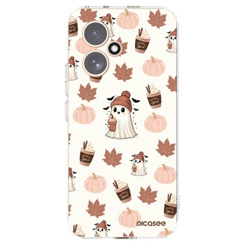 Picasee silikónový prehľadný obal pre Honor 400 5G - Pumpkin spice
