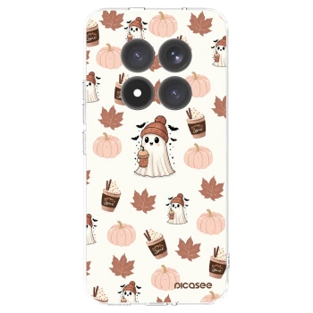 Picasee silikónový prehľadný obal pre Xiaomi Redmi Note 15 Pro+ - Pumpkin spice