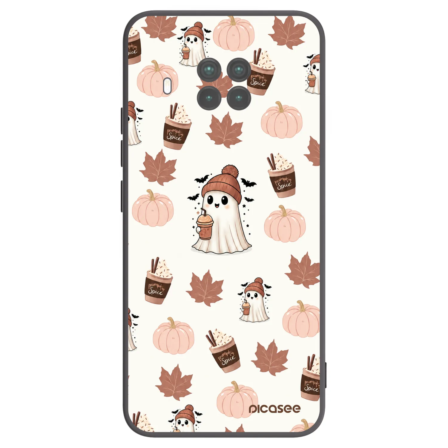 Picasee silikónový čierny obal pre Xiaomi Mi 10T Lite - Pumpkin spice