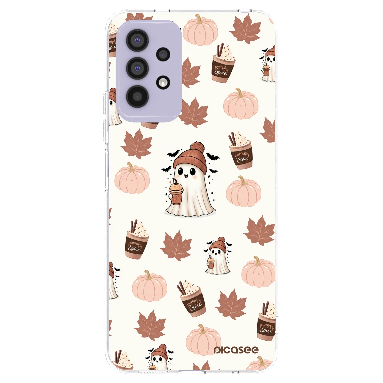 Picasee silikónový prehľadný obal pre Samsung Galaxy A32 4G SM-A325F - Pumpkin spice