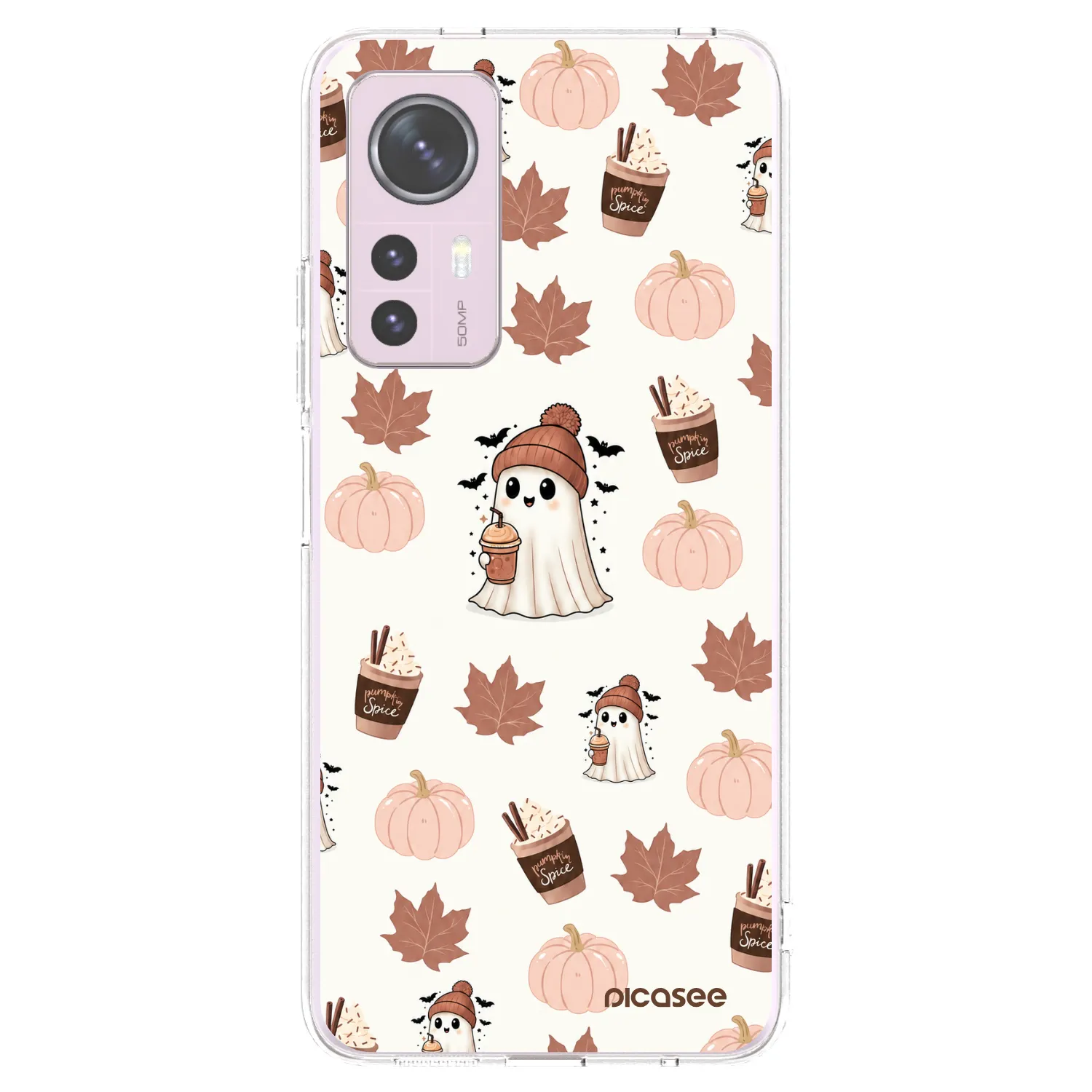 Picasee silikónový prehľadný obal pre Xiaomi 12 - Pumpkin spice