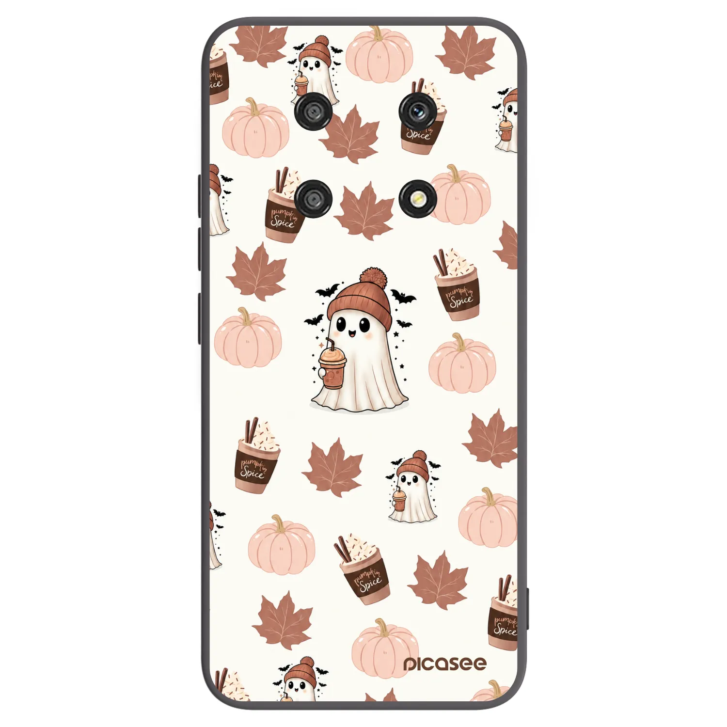 Picasee silikónový čierny obal pre Honor Magic4 Lite 5G - Pumpkin spice