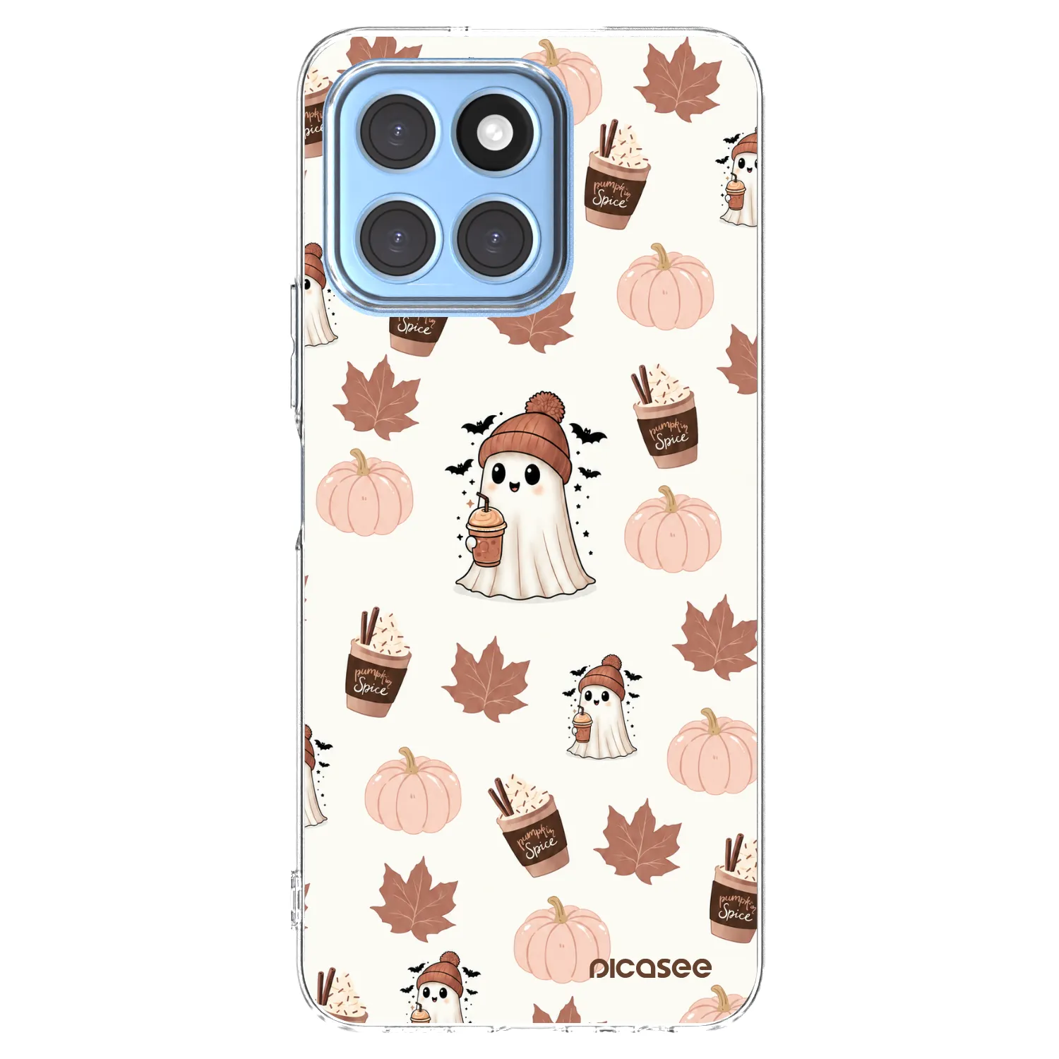 Picasee silikónový prehľadný obal pre Honor X6 - Pumpkin spice