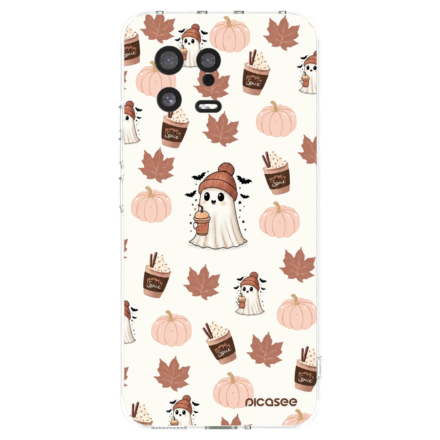 Picasee silikónový prehľadný obal pre Xiaomi 13 - Pumpkin spice