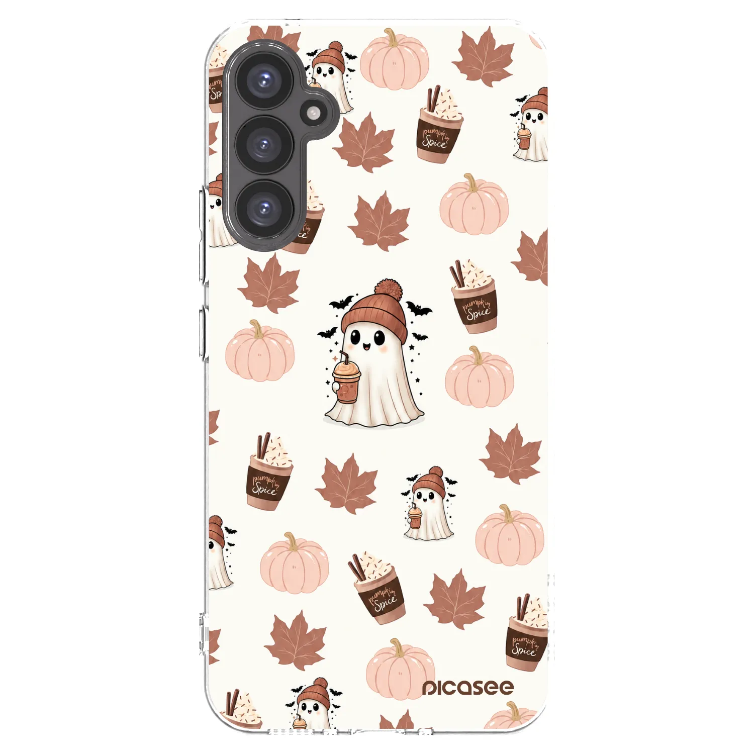Picasee silikónový prehľadný obal pre Samsung Galaxy A34 5G A346B - Pumpkin spice