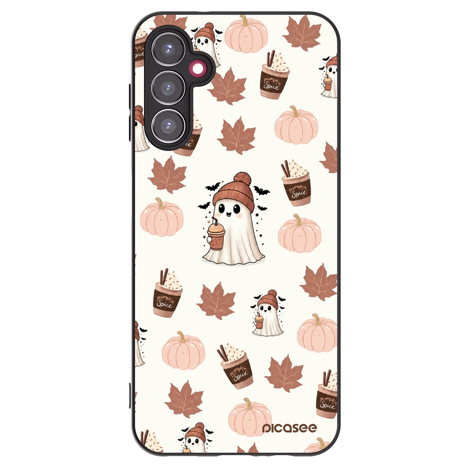 Picasee silikónový čierny obal pre Samsung Galaxy A14 5G A146P - Pumpkin spice