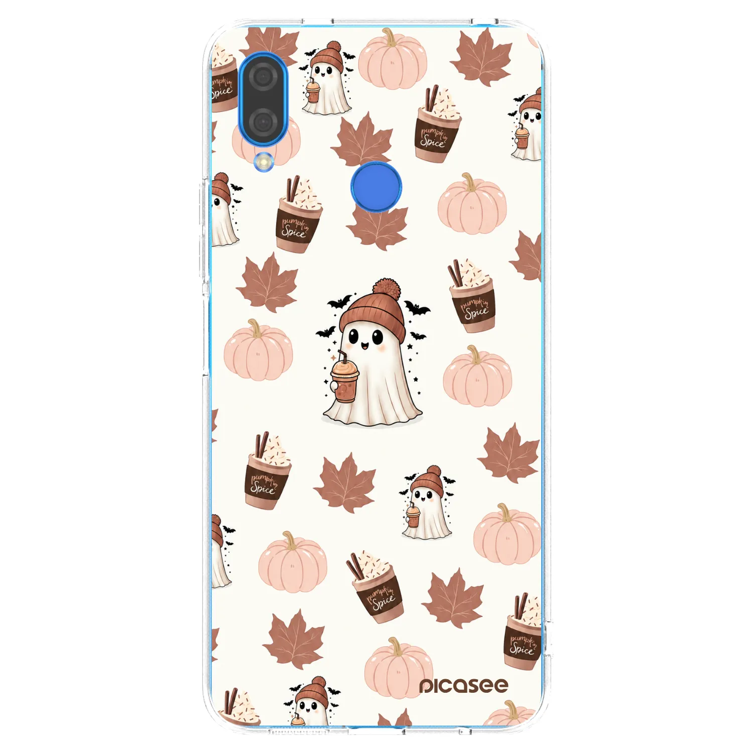 Picasee silikónový prehľadný obal pre Huawei Nova 3i - Pumpkin spice