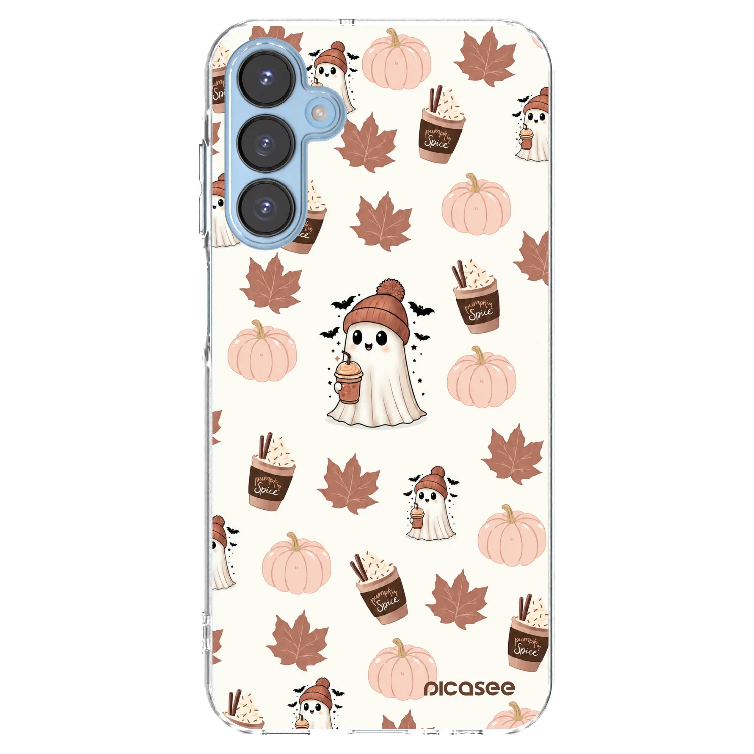 Picasee silikónový prehľadný obal pre Samsung Galaxy A15 A156B 5G - Pumpkin spice