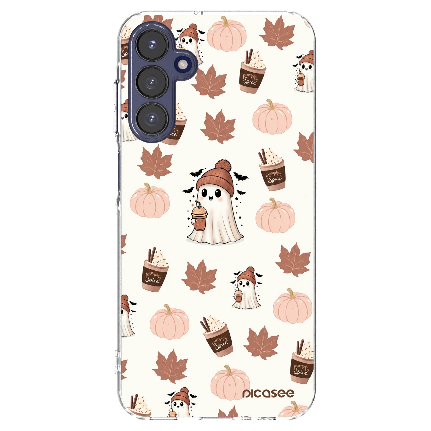 Picasee silikónový prehľadný obal pre Samsung Galaxy A15 A155F 4G - Pumpkin spice