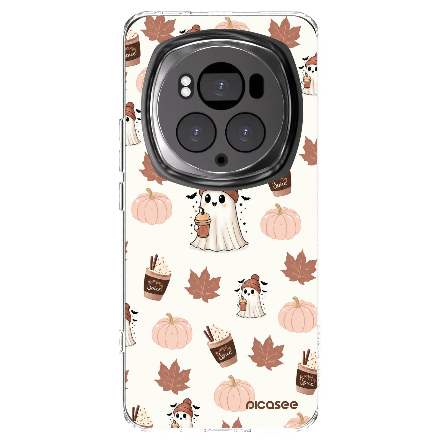 Picasee silikónový prehľadný obal pre Honor Magic6 Pro - Pumpkin spice