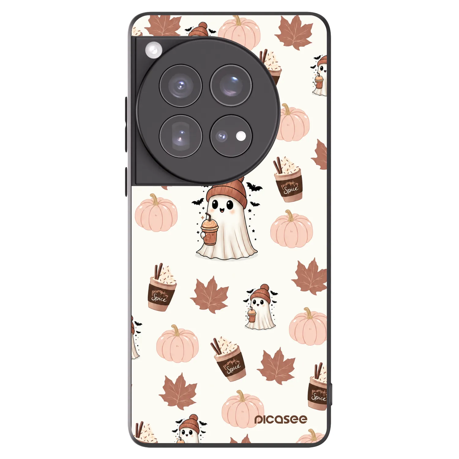 Picasee silikónový čierny obal pre OnePlus 12 5G - Pumpkin spice