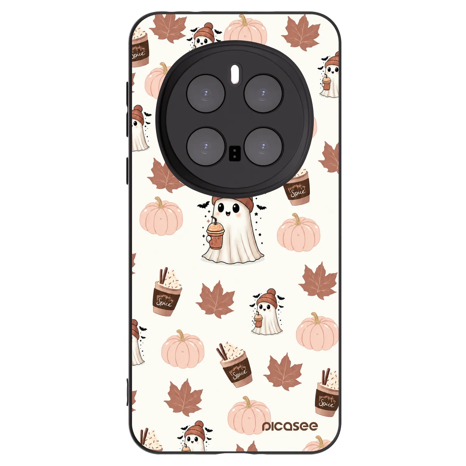 Picasee silikónový čierny obal pre Honor Magic7 Pro 5G - Pumpkin spice