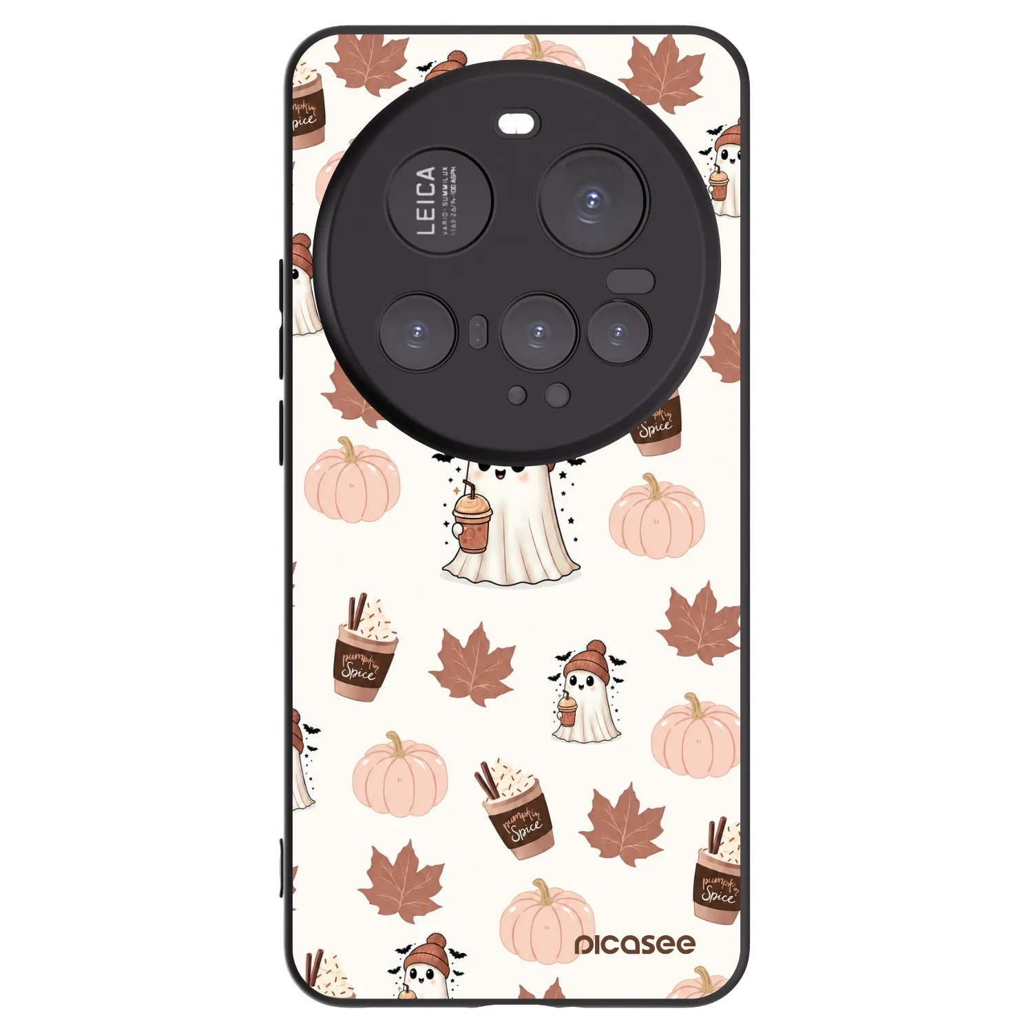 Picasee silikónový čierny obal pre Xiaomi 15 Ultra - Pumpkin spice